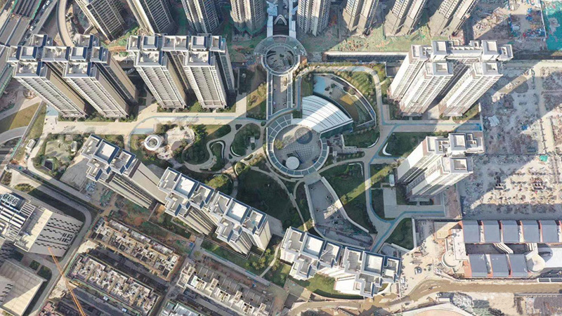 地(dì)鐵(tiě)13号線官湖(hú)車(chē)輛(liàng)段及上(shàng)蓋地(dì)塊